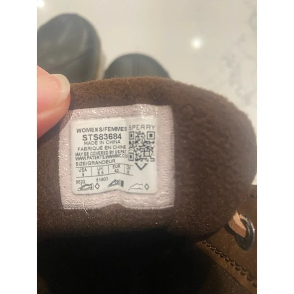 NWOT Sperry Saltwater Duck Boots 9 Women Tan Brown Gorpcore‎ Coastal Waterproof